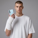 Étui pour Samsung Galaxy S25 Coque magnétique avec anneau Cadres surélevés pour l'appareil photo En TPU polyuréthane thermoplastique Étui de téléphone 6
