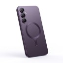Étui pour Samsung Galaxy S25+ Coque magnétique avec cercle Cadres surélevés pour l'appareil photo En TPU (polyuréthane thermoplastique) Étui de téléphone 14