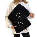 Etui til MacBook og iPad med smiley 12,9 - 13,3 tommer, 33 x 24 cm V181 1