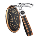 Étui TPU pour clé à distance 7 boutons avec porte-clés pour Hyundai IONIQ 6, Grand Prix GN7, Kona 6