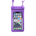 Étui transparent étanche pour téléphone Sac de natation sous-marin Sac scellé avec cordon amovible Contrôle latéral 11