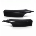 Etupuskuri splitter canards – sumuvalojen suojat L+P 49 cm, ABS muovi, kiiltävä musta, BMW F30 F31 F35 M Sport 2012–2019 1