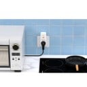 EU stikadapter med fejlstrømsbeskyttelse, beskyttelse mod strømudslip, TEST og RESET knapper, 16 A / 250 V, RCD, IP44 beskyttelse 11