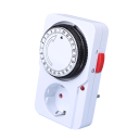 EU tijdschakelaar 11,7 x 8 x 7 cm Keukenstopcontact met stekker en timer voor thuisgebruik 2