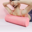 EVA habszivacs masszázshenger 30 x 10 cm Hatszögletű jógahenger pilateshez és gyakorlatokhoz Regenerációs segédeszköz otthoni fitneszhez 1