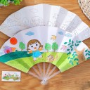Éventail à colorier pour enfants 5