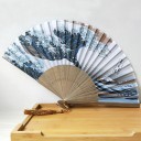 Éventail avec peinture japonaise 2