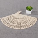 Éventail décoratif en bois 3
