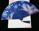 Éventail japonais avec motif floral 31