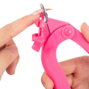 Exakta nagelklippare i U-form 152 x 88 mm Nagelsaxar för nagelkanter för manikyr och pedikyr Idealiska för akryl- och falska naglar 3