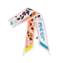 Exclusive Women's Long Scarf Four Seasons Fashion Headwear Hair Ribbon Elegant Bag Accessory 4