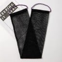 Exfoliační mycí houba na tělo 14x77 cm nylonová síťovaná lufa peelingová houba pro sprchování a péči o pokožku 6