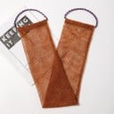 Exfoliační mycí houba na tělo 14x77 cm nylonová síťovaná lufa peelingová houba pro sprchování a péči o pokožku 8