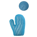 Exfoliërende douche elastische handschoen voor het lichaam 10,5 x 22 cm TPU lichaamspeeling voor het wassen van de huid eenvoudig schoonmaken 7