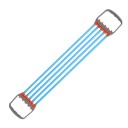 Expansoare colorate pentru piept și brațe cu 5 benzi elastice pentru antrenament complet acasă 5