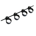 Expansor de dedos Treinador ajustável de força dos dedos Acessório de plástico para instrumentos musicais Para guitarra piano violino baixo 1
