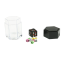 Explodierende Würfel, 7,5 x 5 x 5 cm, Zauberspielzeug, Trick-Requisite, 1 in 8, bunte Würfel, lustiger Streich, lustiges Geschenk, magische Illusion 6