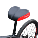 Extended Bicycle Saddle 21 x 26 x 5.5 cm Comfortable Shock-Absorbing Seat for Road and Mountain Bikes Ergonomic Cycling Seat 5