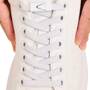Extended Flat Lacing without Tying 100 cm Width 0.8 cm Thickness 0.2 cm Elastic Laces with Push Lock For Children and Adults 2