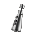 Extensia rotativă la 360° pentru bateria de bucătărie cu 3 moduri de curgere a apei, perlator cu filtru din plastic, adaptor universal 2