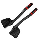 Extensii din carbon pentru ghidon 350 mm diametru 31.8 mm suporturi ergonomice carbon multicolore pentru ciclism 5