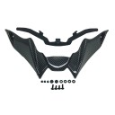Extensión del spoiler delantero del guardabarros para Yamaha MT-09 SP 2021-2023 cubierta protectora de plástico ABS aspecto de carbono 2