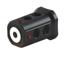 Extensión multifuncional 8× tomas de CA y 5× USB-A Cable de 3 m Tomas UE 2,4 A 10 A Control de potencia Luz nocturna Protección contra sobretensiones 4