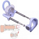 Extensor peniano com varões metálicos, fixação em silicone e comprimento ajustável para prolongamento do pénis, embalagem discreta 9
