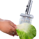 Extensor rotativo para torneira de cozinha com 3 modos de jato, cabeça de pulverização com filtro, adaptador para torneira de lavatório 5