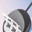 Extern startknop voeding 63 x 18 mm met LED-verlichting en 2m kabel Zelfklevende basis Schakelaar voor PC Auto Elektronica 3