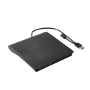 Externe CD/DVD Laufwerk 14,5 x 14,8 x 1,8 cm USB 3.0/USB-C Plug and Play Brenner für Windows und Mac OS Tragbares optisches Laufwerk 1