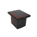 Externe eingelassene Steckdose für Wohnwagen und Wohnmobile 220V 240V 16A mit Abdeckung wasserdicht IP44 Hauptanschlusssteckdose Kunststoff Metall schwarz blau 4