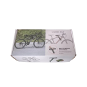 Extra kinderzitje voor fiets met framehouder verstelbare constructie 23 × 20 cm voor het fietsen met een kind 2