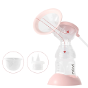 Extractor de leche eléctrico portátil 4 modos 9 niveles pantalla LED batería 2200 mAh rosa inalámbrico para lactancia 5