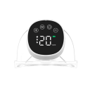 Extractor de leche eléctrico portátil de 800 mAh, recargable por USB, pantalla LED, 3 modos de intensidad ajustable, libre de BPA, diámetro 5