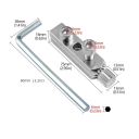 Extractor de sârmă ruptă din țeavă Instrument pentru îndepărtarea sârmelor rupte Întreținere instalație electrică Reparație cablaj electric 2
