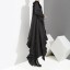 Extravagantné čierne šaty 2
