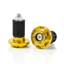 Extremidades de guiador para moto 463 x 315 mm CNC metálicas com peso de equilíbrio Deslizadores de guiador Moto punhos em liga de alumínio e borracha Acessórios para moto de todo-o-terreno 8