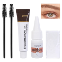 Eyebrow and Eyelash Tinting Kit Eyebrow Shaping Kit Long-Lasting Eyelash and Eyebrow Tint Waterproof Professional Eyebrow Kit Eyebrow Products 2