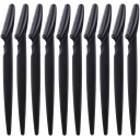 Eyebrow Blade 15 cm Set of 10 Portable Face Razor Fine Detailed Hair Removal Precision Cosmetic Tool 4