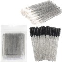 Eyelash Applicator Set Glitter Brush Set for Applying False Eyelashes Special Brushes for Eyelash Extension 200 pcs 1