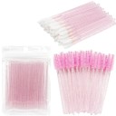 Eyelash Applicator Set Glitter Brush Set for Applying False Eyelashes Special Brushes for Eyelash Extension 200 pcs 7