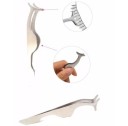 Eyelash Tweezers Clip 2pcs 5