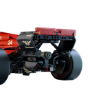 F1-kilpa-autosarja 1770 palaa 1:8 Suuri formulamalli 68 x 28,5 x 15 cm Yksityiskohtainen auto keräilijöille Luova lelu lapsille 6+ vuotta 3