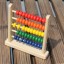 Fából készült abacus gyerekeknek 2