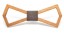 Fából készült csokornyakkendő geometriai forma J638 5