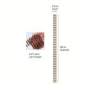 Fából készült modellkerítés 90 cm Magasság 5,1 cm Szélesség 7,2 cm Miniatűr kerítés diorámákhoz és modell tájakhoz 2