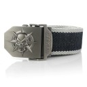 Fabric Belt with Skull 22