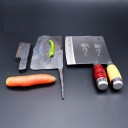 Faca de Chef Chinesa para Legumes e Carne Lâmina Larga em Aço Carbono Comprimento da Lâmina 19 cm Comprimento Total 30 cm Orifício 4