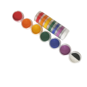 Face Paint 10 g Colourful Eyeliner Water Active Neon Colour Set with Brushes Halloween Make-up 7